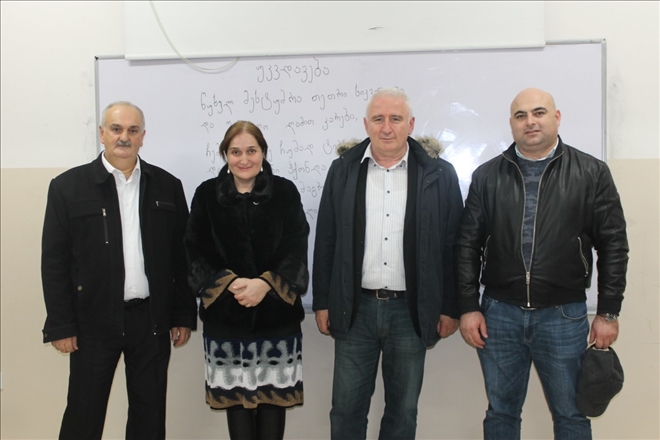 GÜRCİSTAN´DAN ZİYARETÇİ VAR 