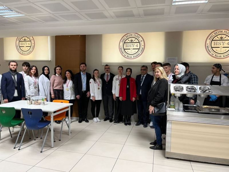 19. uluslararası mutfak günleri Festivali’nde dereceye giren öğrencilere ziyaret