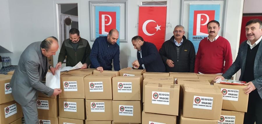 Posoflulardan ihtiyaçlılara Ramazan erzak paketi