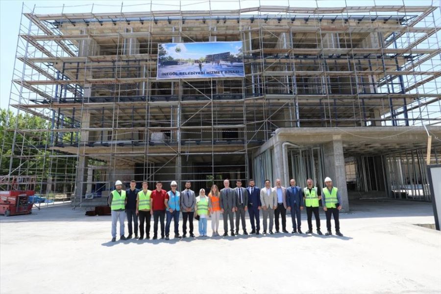 Yeni Belediye Hizmet Binasında Hedef 2022 Sonu