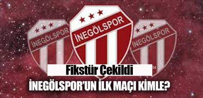 İnegölspor fikstürü belli oldu
