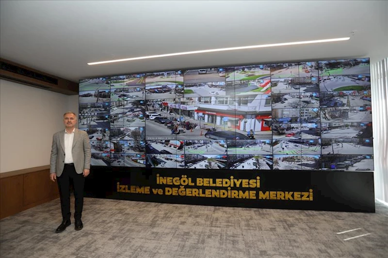 İnegöl Artık Bu Merkezden 7/24 İzlenecek