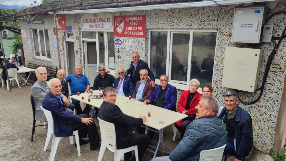 CHP inegöl ilçe teşkilatıda seçimler sonrası saha indi
