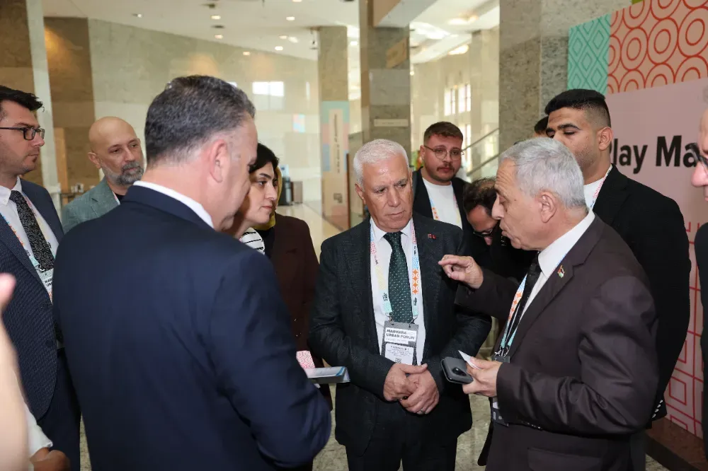 "Filistin'in belediye başkanlarından Başkan Bozbey'e teşekkür"
