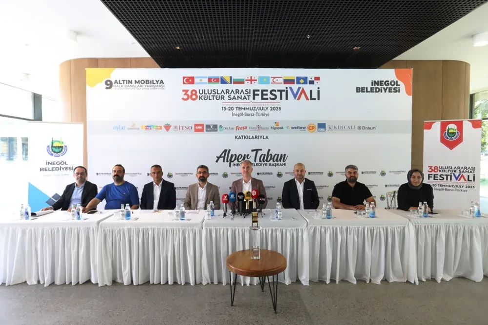 İnegöl’de 38. Uluslararası Kültür Sanat Festivaline Geri Sayım