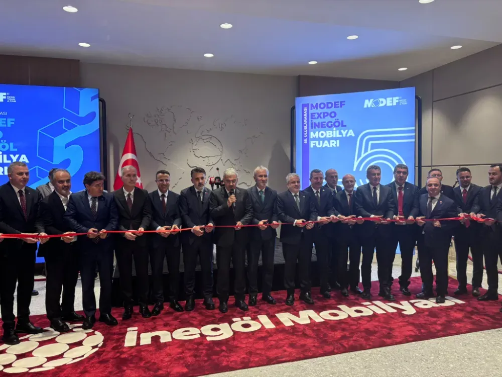 55. MODEF Fuarı görkemli törenle kapılarını açtı