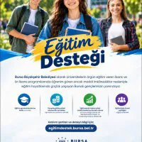 Bursa Büyükşehir Belediyesi'nden Üniversite Öğrencilerine Karşılıksız Eğitim Desteği