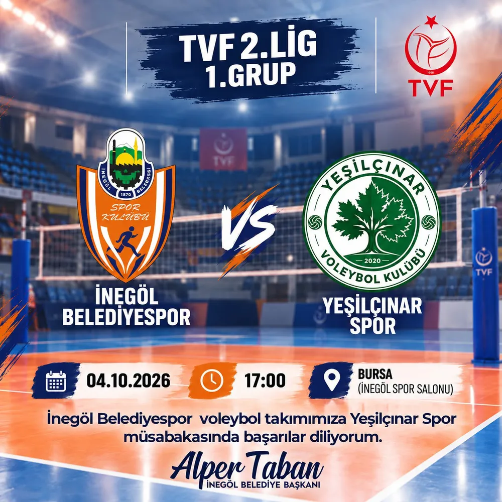 İnegöl Belediyespor Voleybol Takımı İçin Büyük Destek Çağrısı