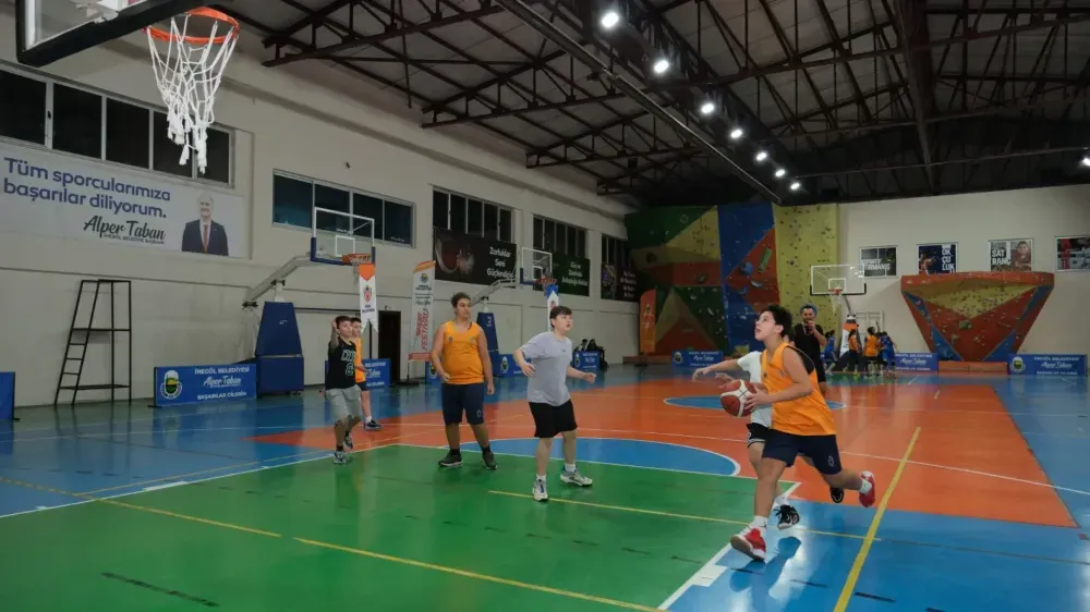 İnegöl’de Sokak Basketbolu Heyecanı Başladı