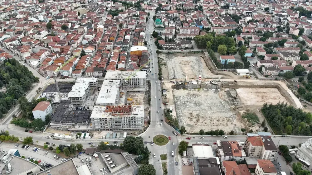 Turgutalp Kentsel Dönüşüm Projesinde Çalışmalar Tüm Hızıyla Sürüyor