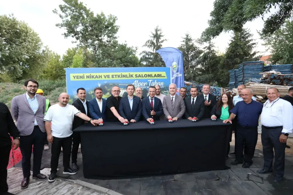 Botanik Nikah Ve Etkinlik Salonlarının Temeli Törenle Atıldı