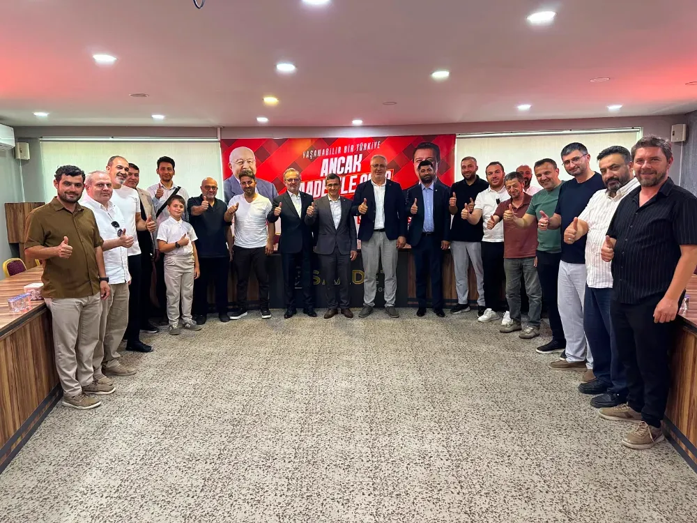 Yeniden Refah'dan saadet partisine ziyaret gerçekleştirildi