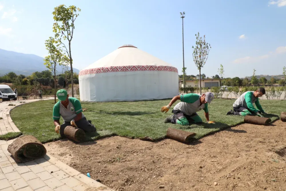 Dostum Kamp Alanında Çalışmalar Sürüyor