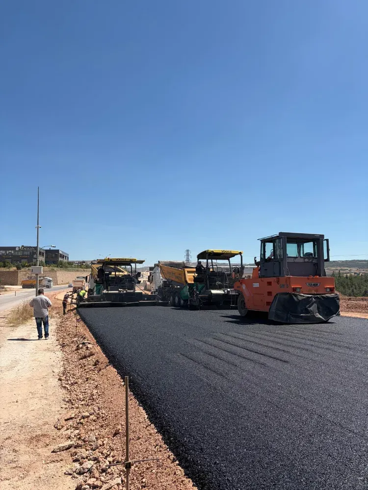 İmosab osb'de 19 kilometrelik sıcak asfalt çalışması başladı