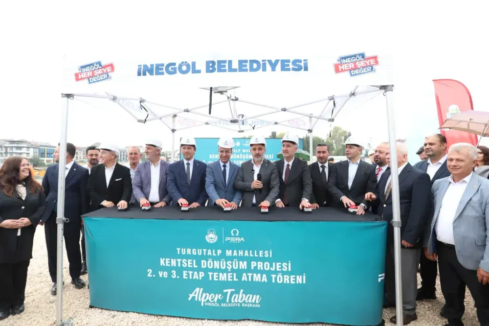 Turgutalp’te Kentsel Dönüşümün 2. Ve 3. Etaplarında Temel Atıldı