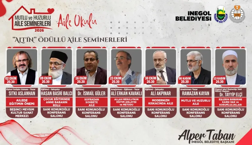 Aile Okulu Seminerleri Başlıyor