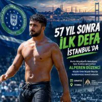 Bursa Büyükşehir Belediyespor Güreşçisi Tarihi Turnuvada Er Meydanında