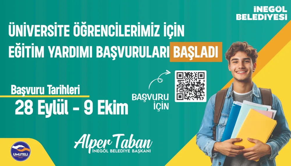 İnegöl Belediyesi'nden Üniversite Öğrencilerine Eğitim Desteği